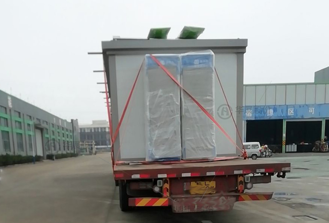 鹽城垃圾分類投放站，四分類垃圾房，智能分類垃圾房，垃圾分類箱房