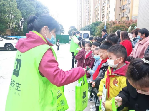 貓先生垃圾分類宣傳活動，小學(xué)垃圾分類活動，宣導(dǎo)活動
