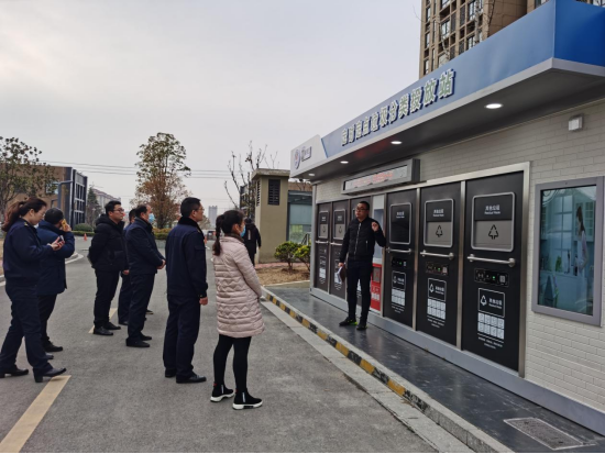 華展貓先生，智能垃圾分類收集房，垃圾分類房廠家