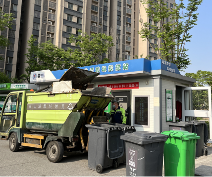 貓先生智能垃圾房，社區(qū)垃圾分類站，小區(qū)垃圾集中投放點(diǎn)生產(chǎn)廠家