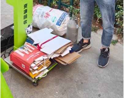 貓先生廢品回收，智能再生資源回收站，廢品回收箱價格，收集柜生產(chǎn)廠家
