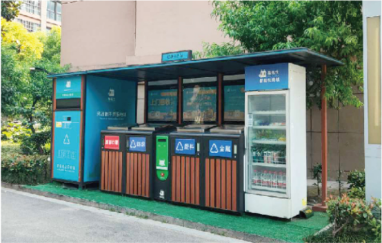 貓先生智能垃圾分類亭價格，定時定點垃圾收集點 ，垃圾亭生產(chǎn)廠家